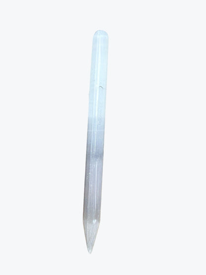 Bâton massage très fin | Selenite Naturel du Maroc, Petit, Moyen