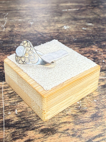 Bague pierre de lune Sélénia