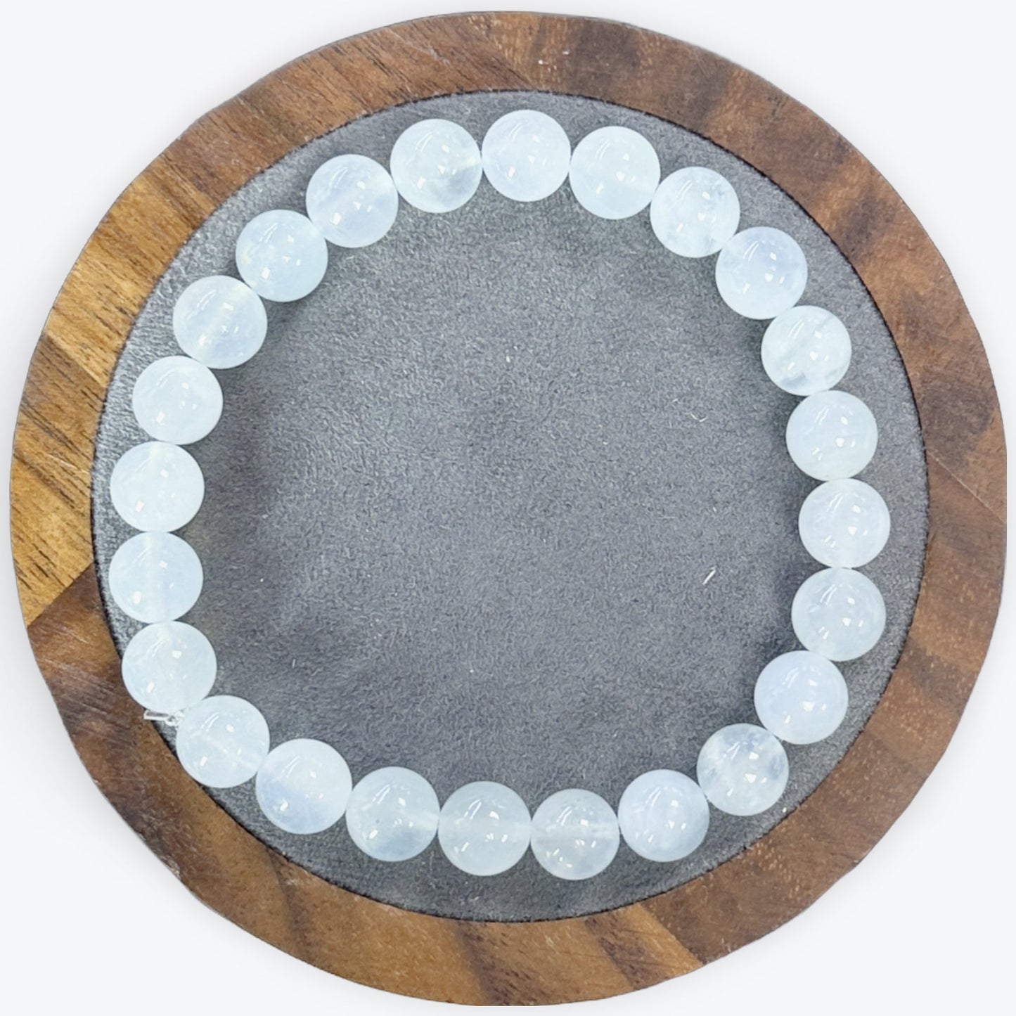 Bracelet Aigue marine 8 mm extra