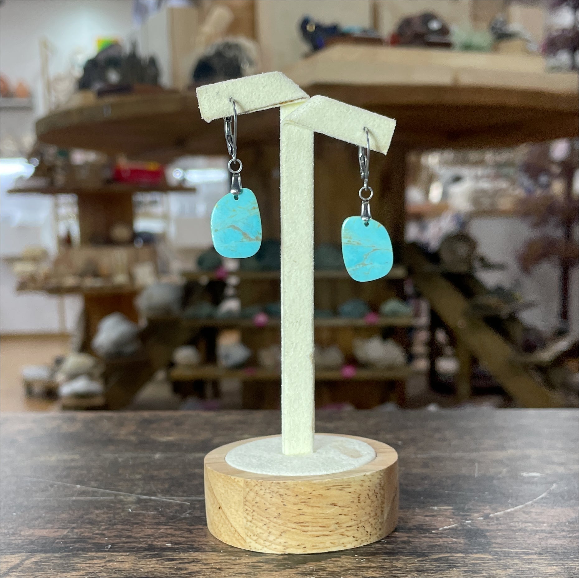 Boucle d'oreilles Turquoise