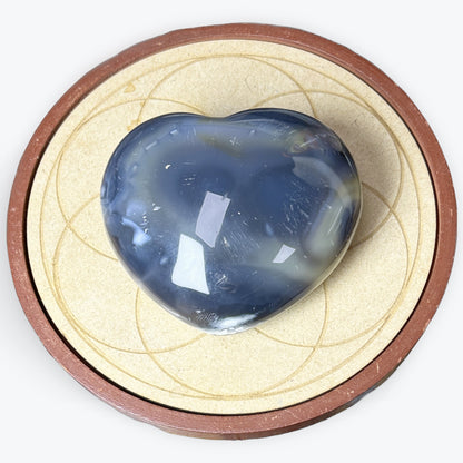Coeur en Agate naturel – photo 3
