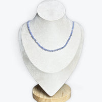 Collier Tanzanite Facetté