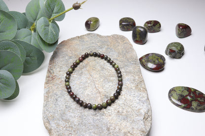 Bracelet Jaspe Sang de Dragon