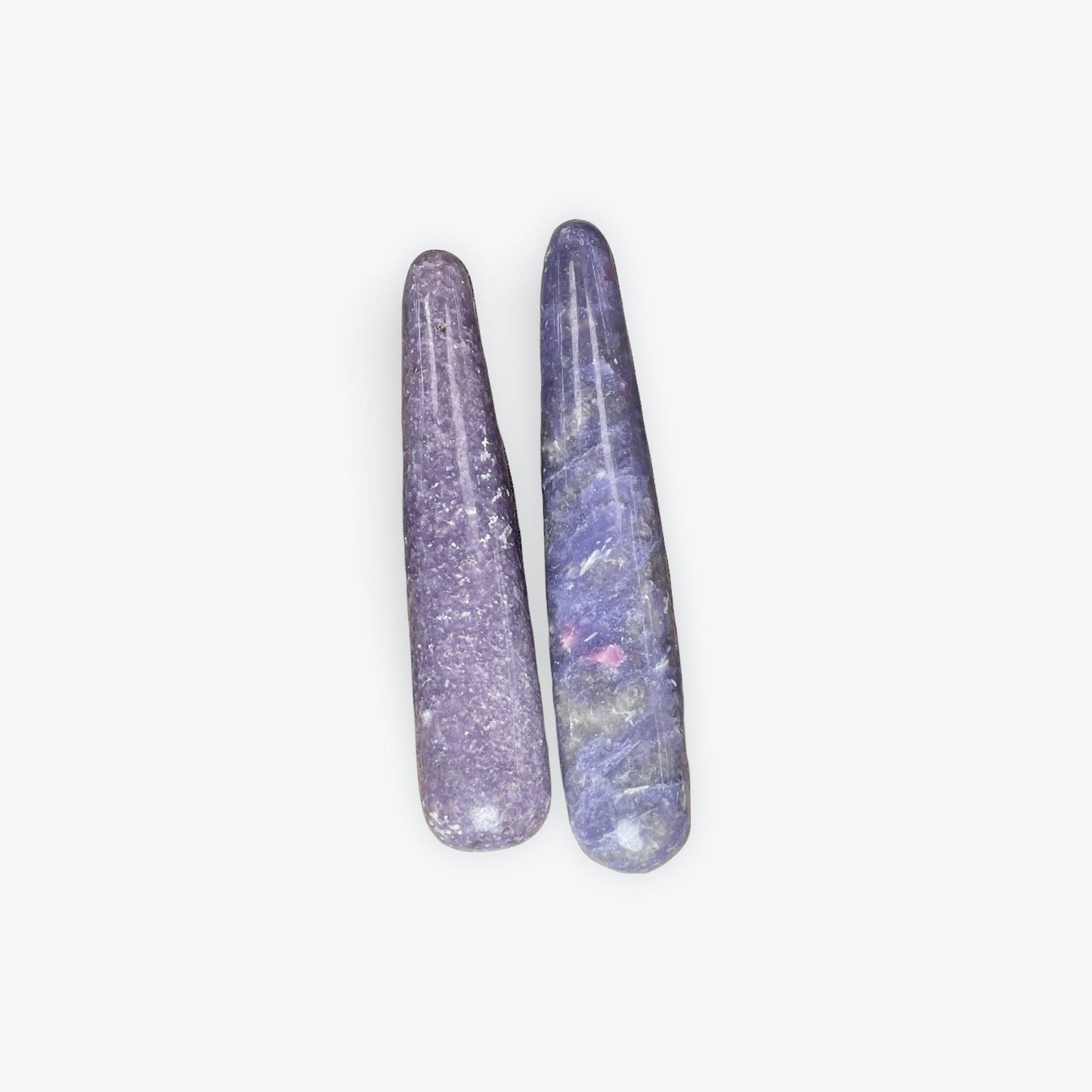 Batôn Massage en Lepidolite (300gr environ)