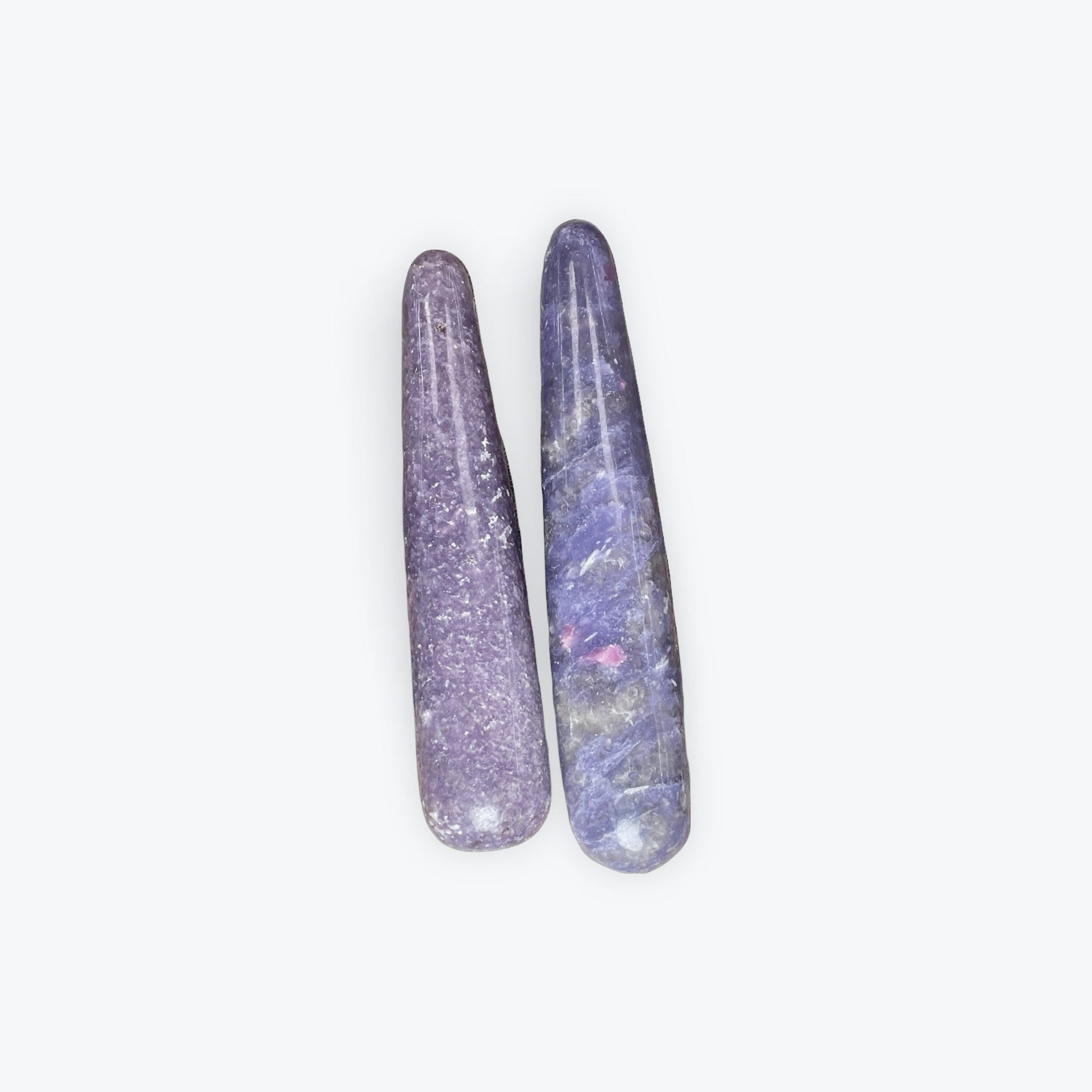 Batôn Massage en Lepidolite (300gr environ)