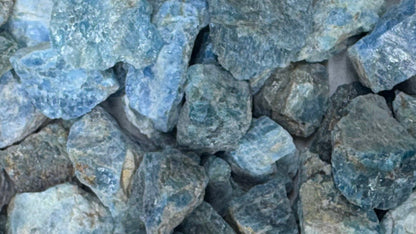 Apatite bleue - pierre brute