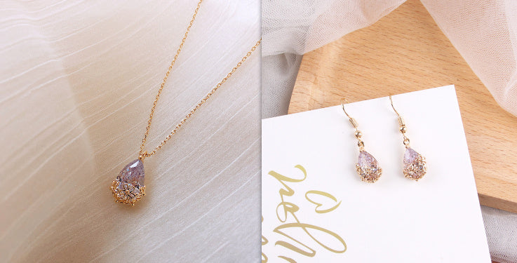 Pendentif acier inoxydable - Tatum Cristal
