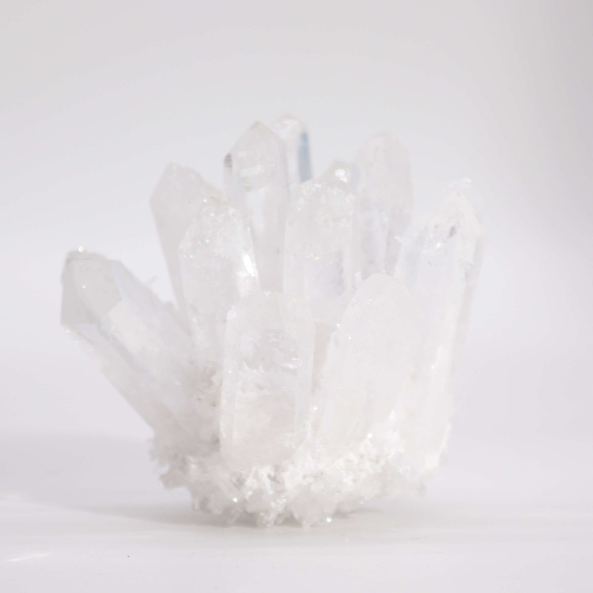 Cluster de Quartz Fantôme - Cristal de Roche (8 cm) - photo 2