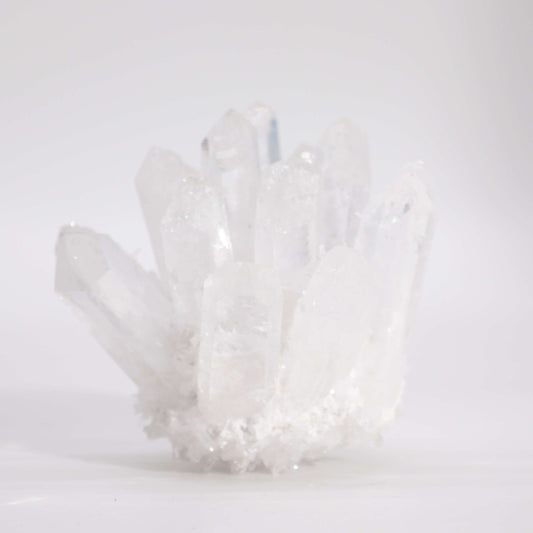 Cluster de Quartz Fantôme - Cristal de Roche (8 cm) - photo 2