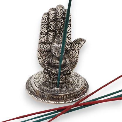 Porte-Encens Main de Bouddha 13x9cm - Méditation – photo 5