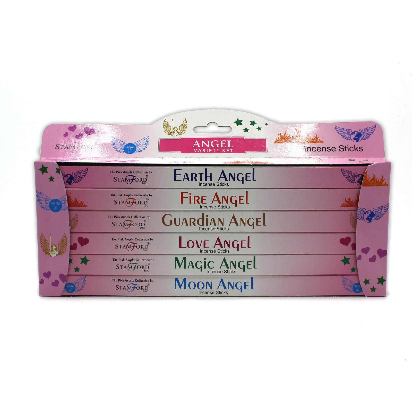 Coffret Encens Stamford Ange — 6 Parfums Célestes