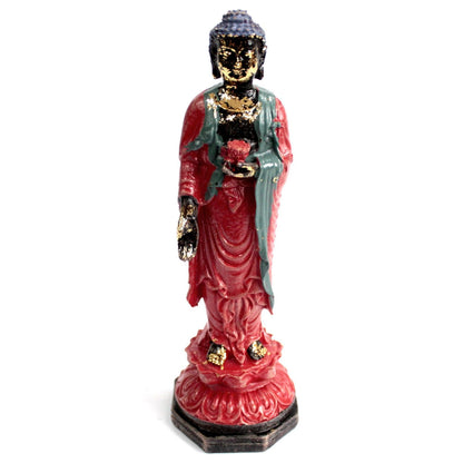 Statuette Bouddha Debout Antique - Décor Zen & Méditation