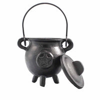 Chaudron Fonte Pentagramme 5x13cm - Rituel & Encens – photo 2