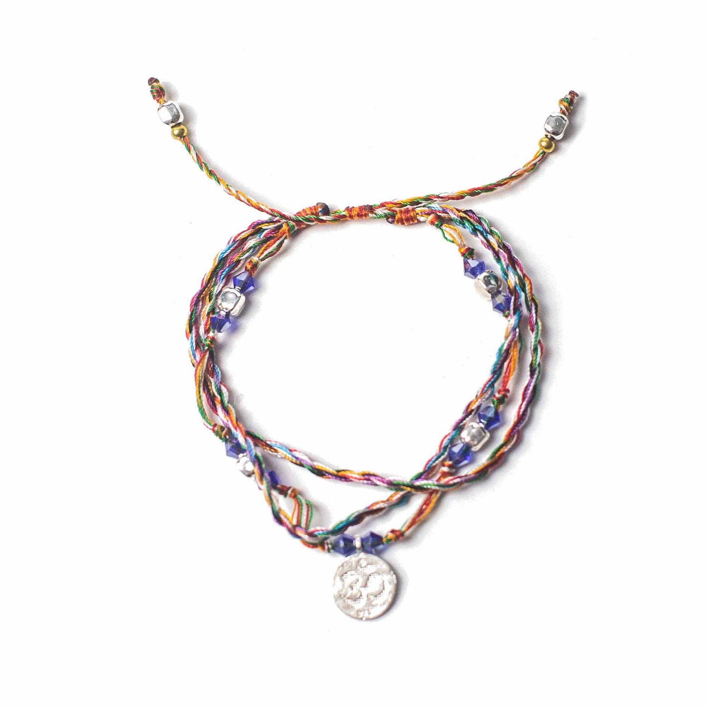 Bracelet Temple String Bali - 9 Couleurs & Charme OM