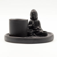 Porte-Encens Bouddha Céramique - Support Bâtons & Cônes – photo 8
