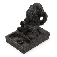 Porte-Encens Ganesh Feng Shui - Finition Noire Antique – photo 2