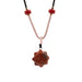 Pendentif sur cordon - Cornaline