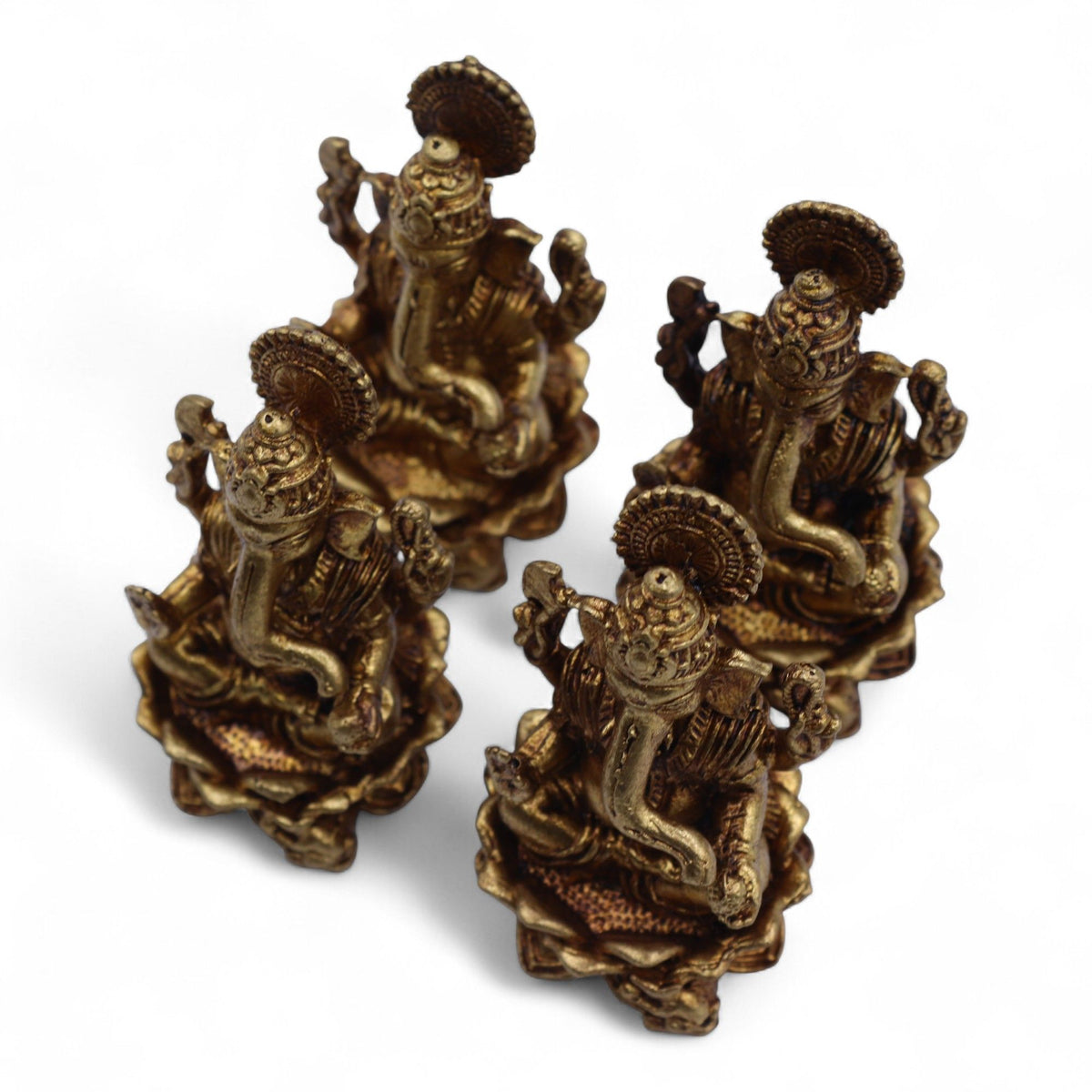 Statuette Ganesh en Laiton — Miniature — 4,9 cm - photo 6