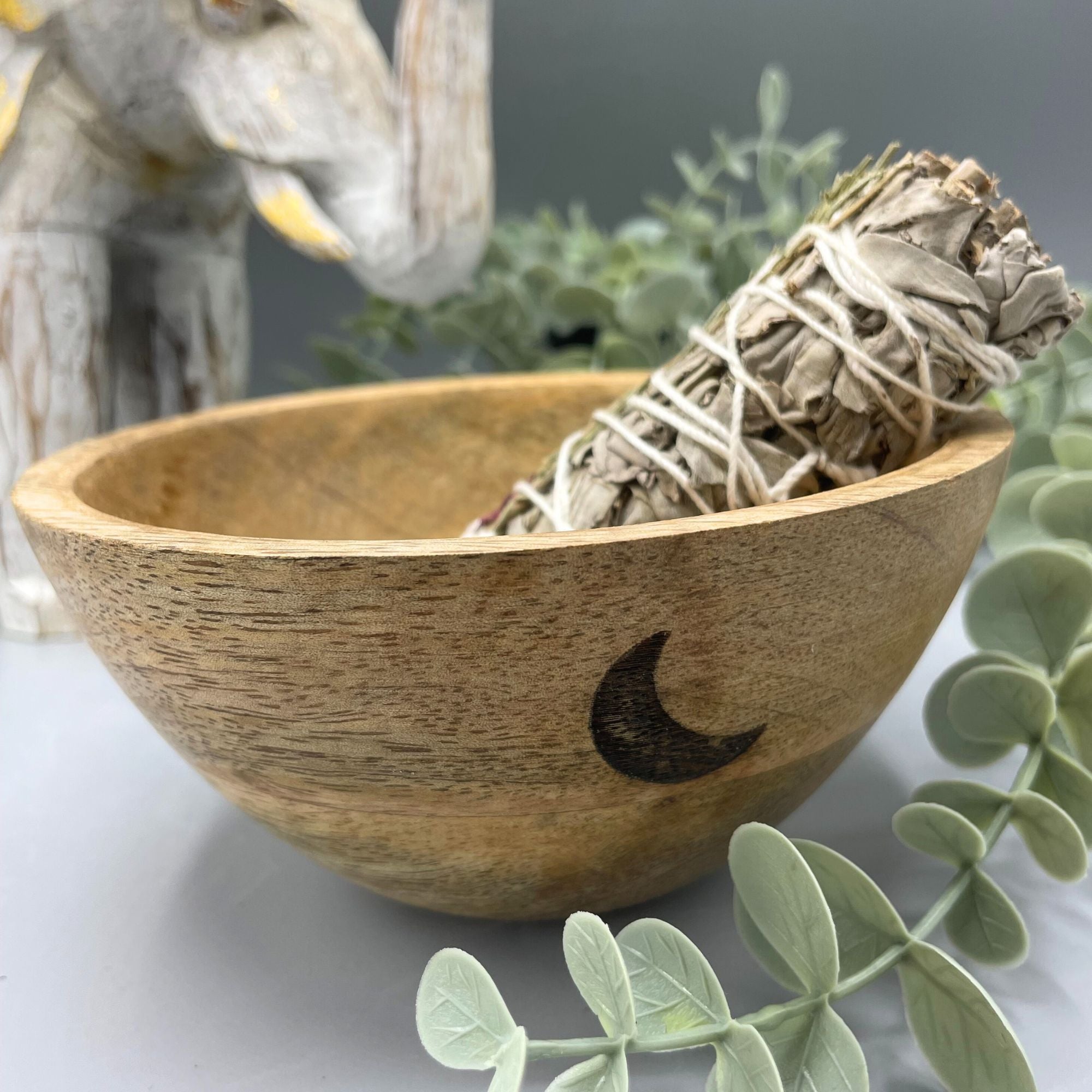 Bol en Bois Rituel - Offrande & Fumigation Naturelle – photo 2