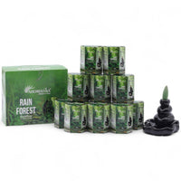 Masala Backflow Incense pack of 10 - Rain Forest