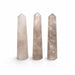 Gemstone Six Face Obelisk Point approx 11cm - Smoky Quartz