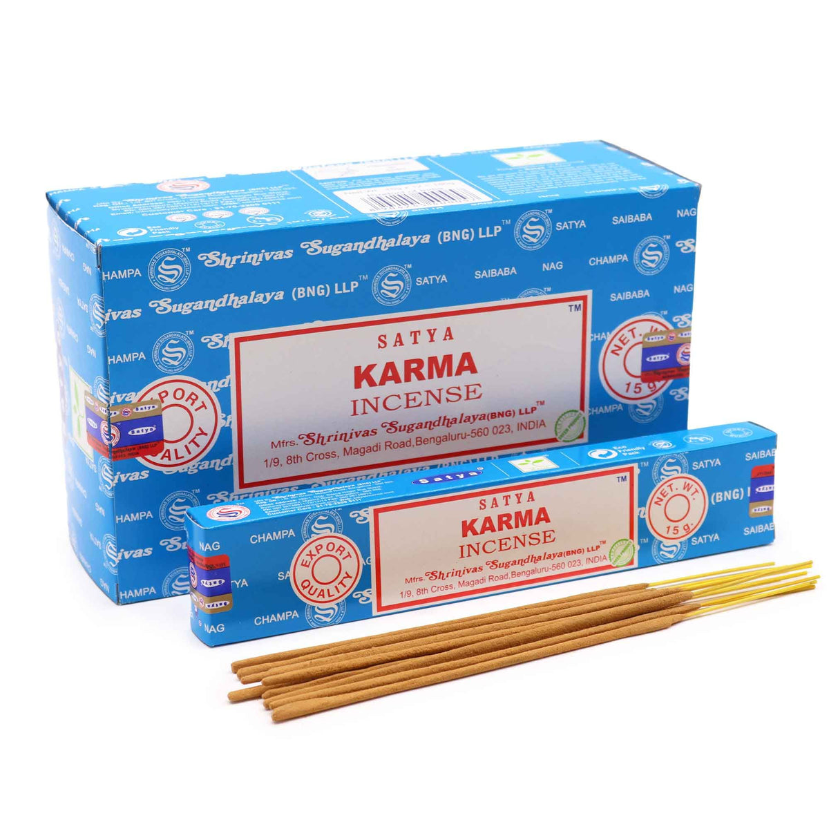 Encens Satya Karma 15 g - Pensée Positive & Méditation – photo 2