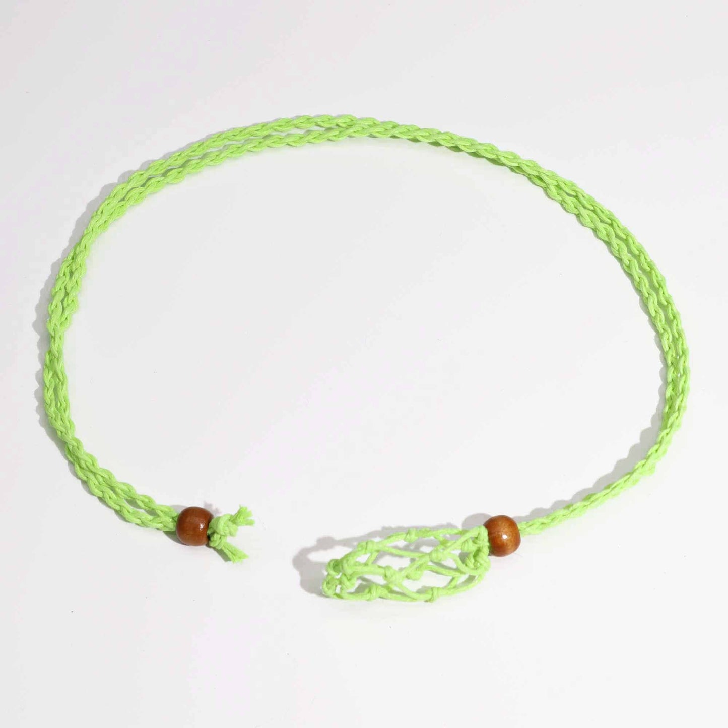 Cordon pour pendentif 45 cm - green - photo 2