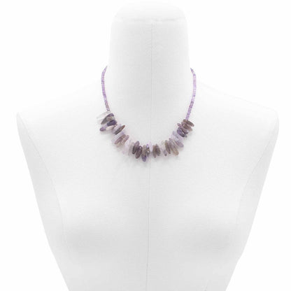 Collier Améthyste Longstone - Clarté & Éveil Spirituel – photo 2