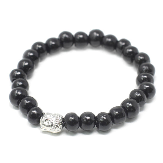 Bracelet Bois & Bouddha - Méditation Spiritualité – photo 3