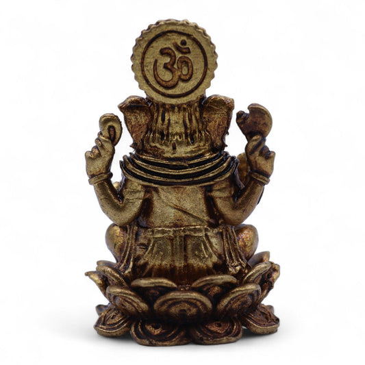Statuette Ganesh en Laiton — Miniature — 4,9 cm - photo 3