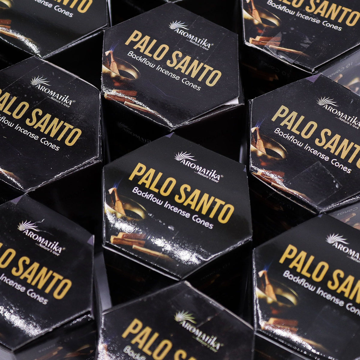 Lot 10 Cônes Encens Palo Santo Backflow - Purification & Méditation – photo 2
