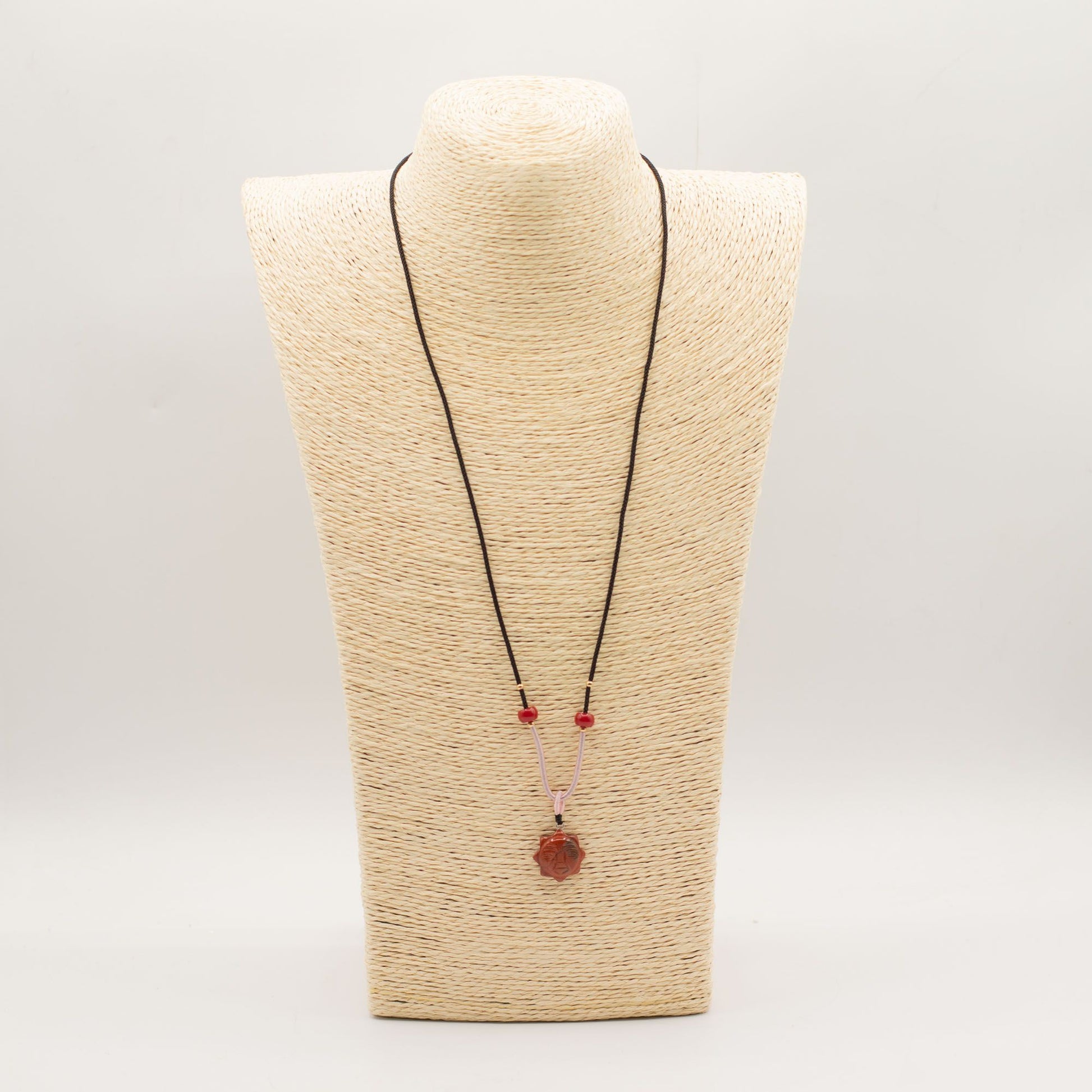 Pendentif sur cordon - Cornaline - photo 2