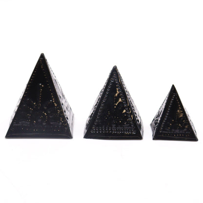 Moules à Encens en Poudre — Pyramide en Métal — Lot de 3 - photo 3