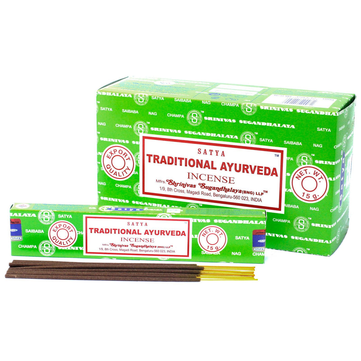 Encens Satya Ayurveda 15 g - Purification & Repos – photo 3