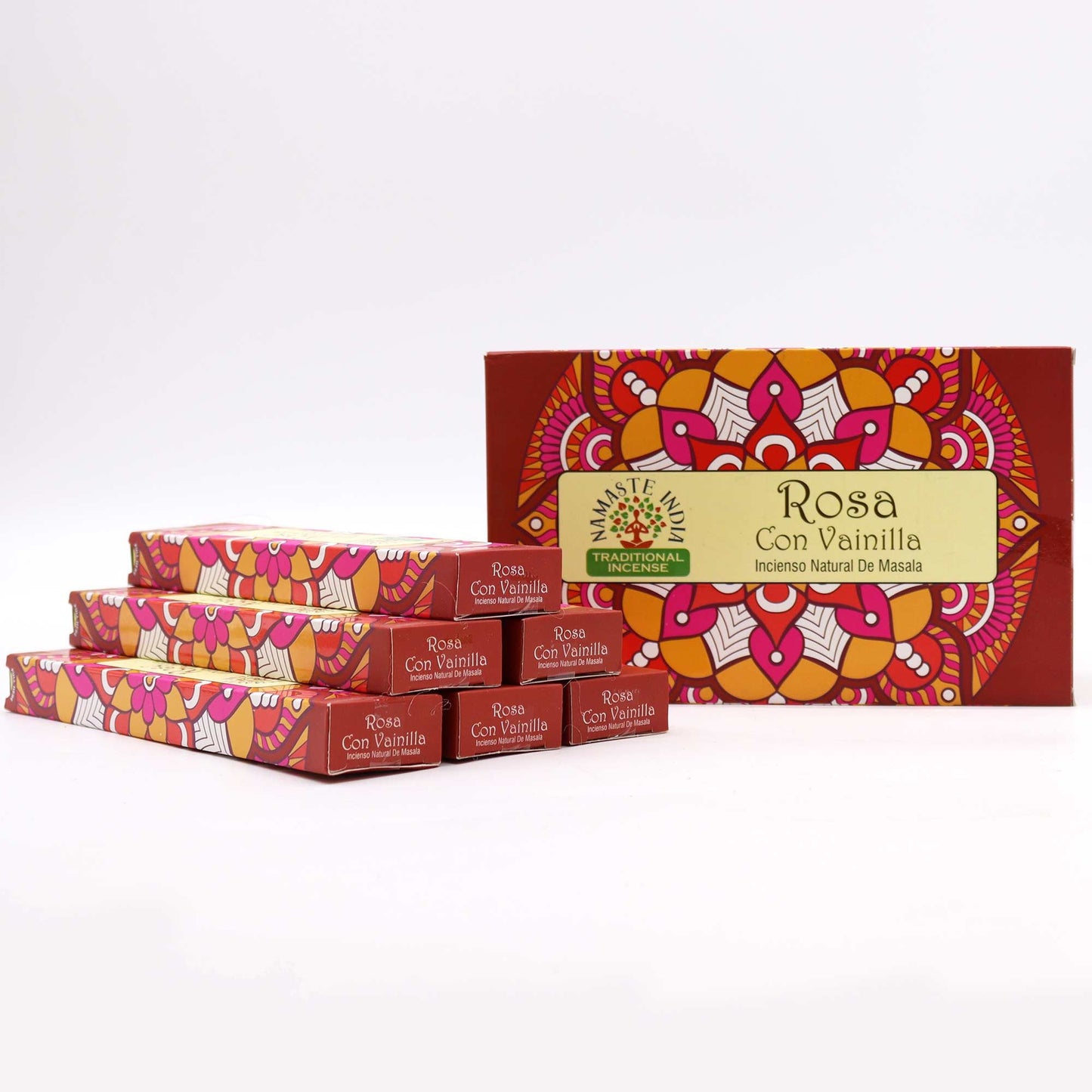 Encens Masala Rose Vanille - Namaste Mandala Artisanal – photo 4