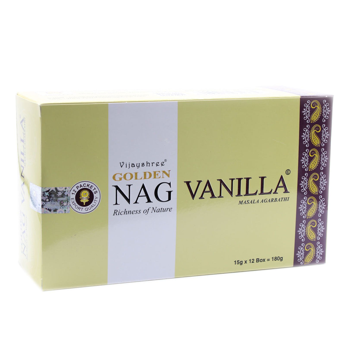 Encens Golden Nag Vanille 15g - Douceur & Détente – photo 2