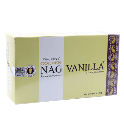 Encens Golden Nag Vanille 15g - Douceur & Détente – photo 2