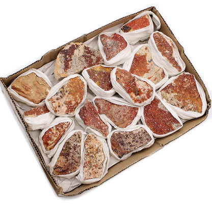 Vanadinite Naturelle - Lot 20 Spécimens Rouges - photo 3