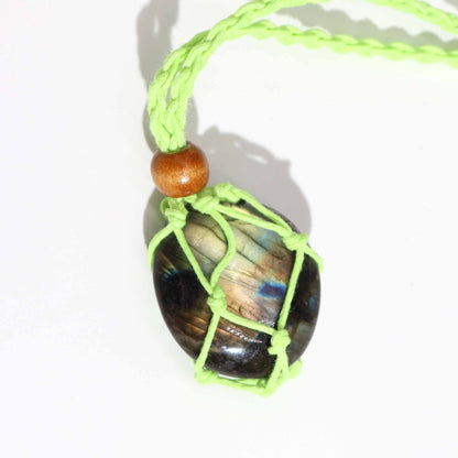 Cordon pour pendentif 45 cm - green - photo 3
