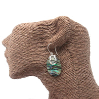 Boucles d'Oreilles Abalone & Argent 925 - Tong Nacre Bali – photo 4