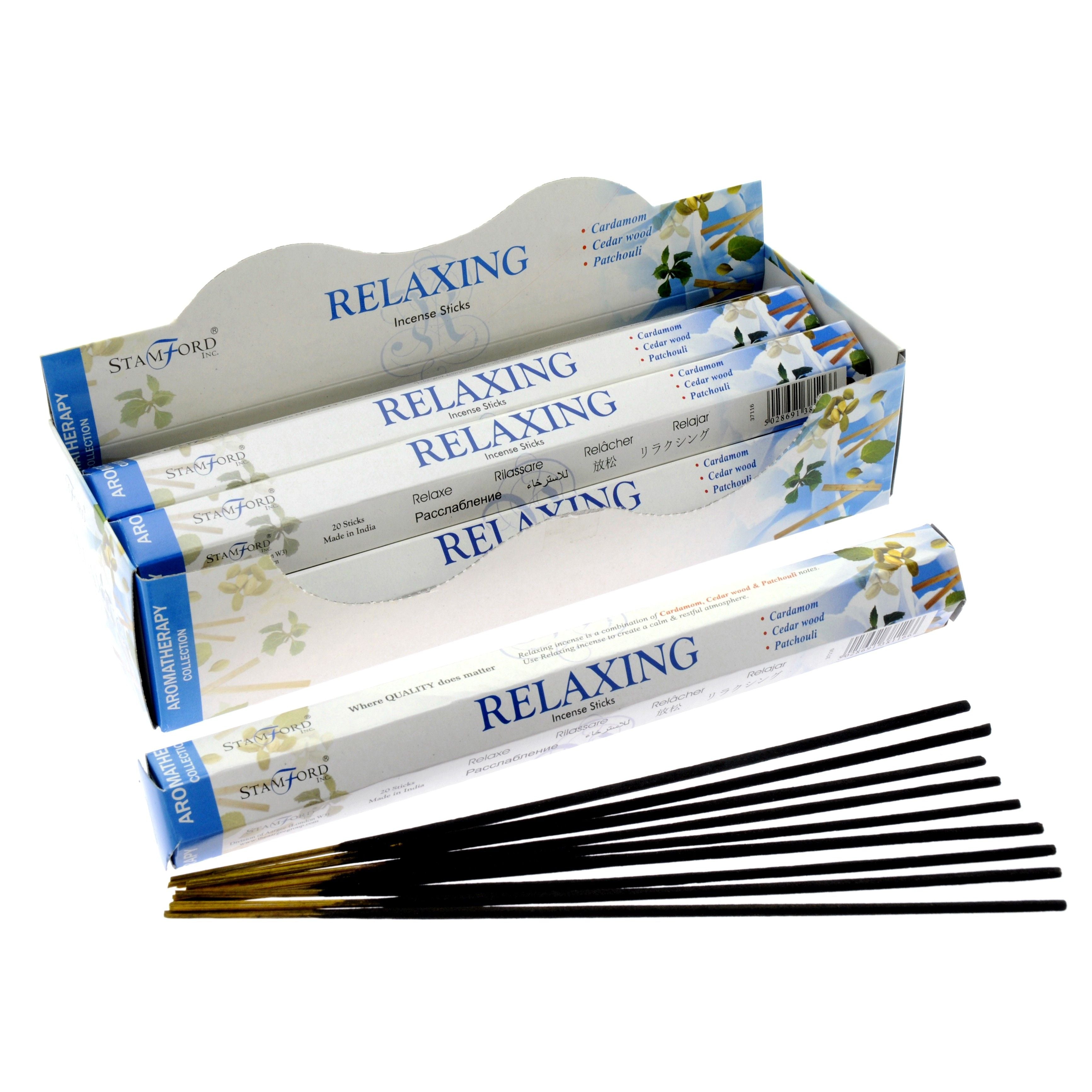 Bâtons d'Encens Premium Relaxing - Détente & Bien-être