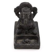 Porte-Encens Ganesh Feng Shui - Finition Noire Antique – photo 4