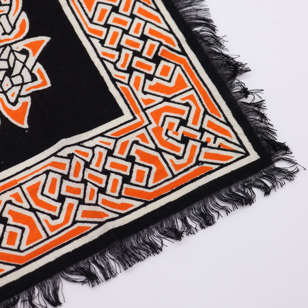 Tapis d'Autel à Franges — Terre Mère — 50 × 50 cm - photo 2