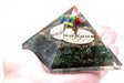 Orgonite Pyramid - Green Acewnturine nd Flower of Life - 70 mm