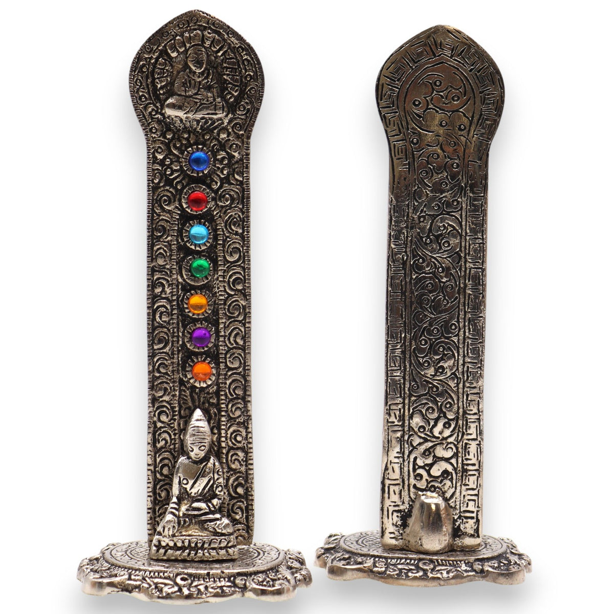 Porte-Encens Bouddha Chakras 16cm - Méditation & Purification – photo 3