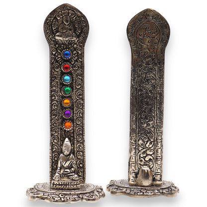 Porte-Encens Bouddha Chakras 16cm - Méditation & Purification – photo 3