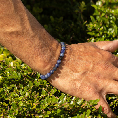 Bracelet Sodalite — Perles de 6 mm — 17 cm - photo 5