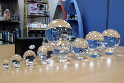 Boule de cristal sur support 40mm - photo 3