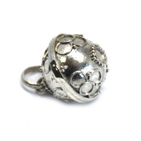 Clochette Ange Bali 12mm - Argent 925 Artisanal – photo 2