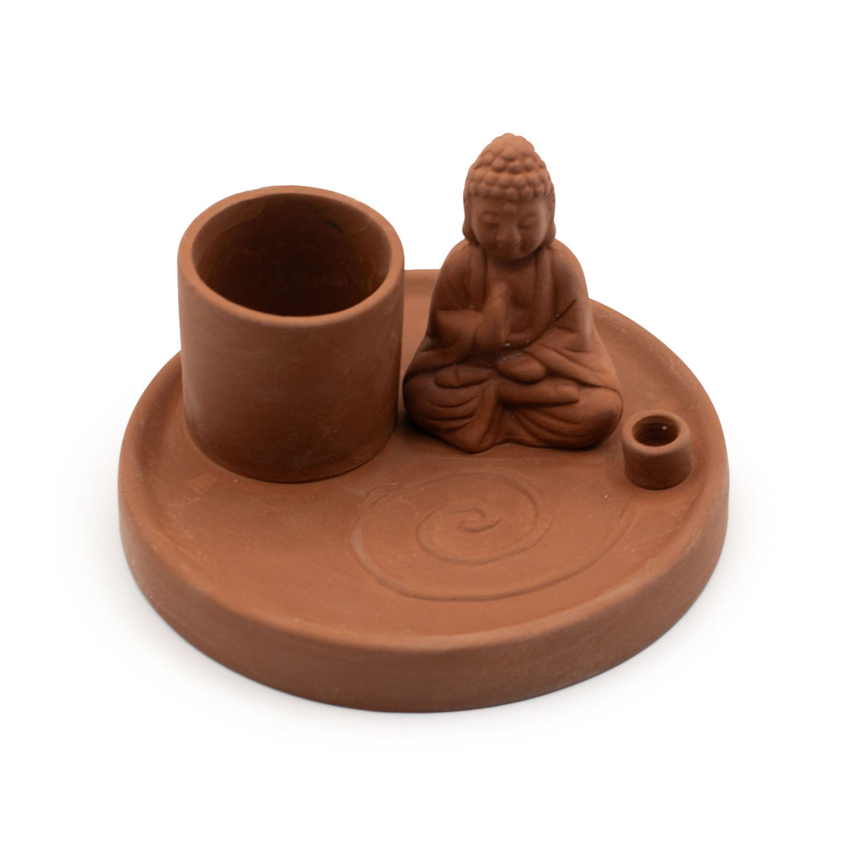 Porte-Encens Bouddha Céramique - Bâtons & Cônes Terre Cuite – photo 4